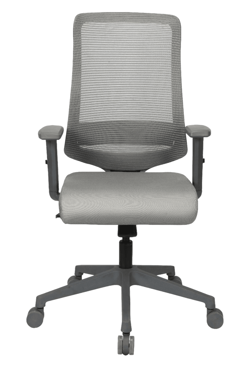 Kantva Ergonomic Mid Back Mesh Office Chair with Adjustable Armrests and Height Adjustment