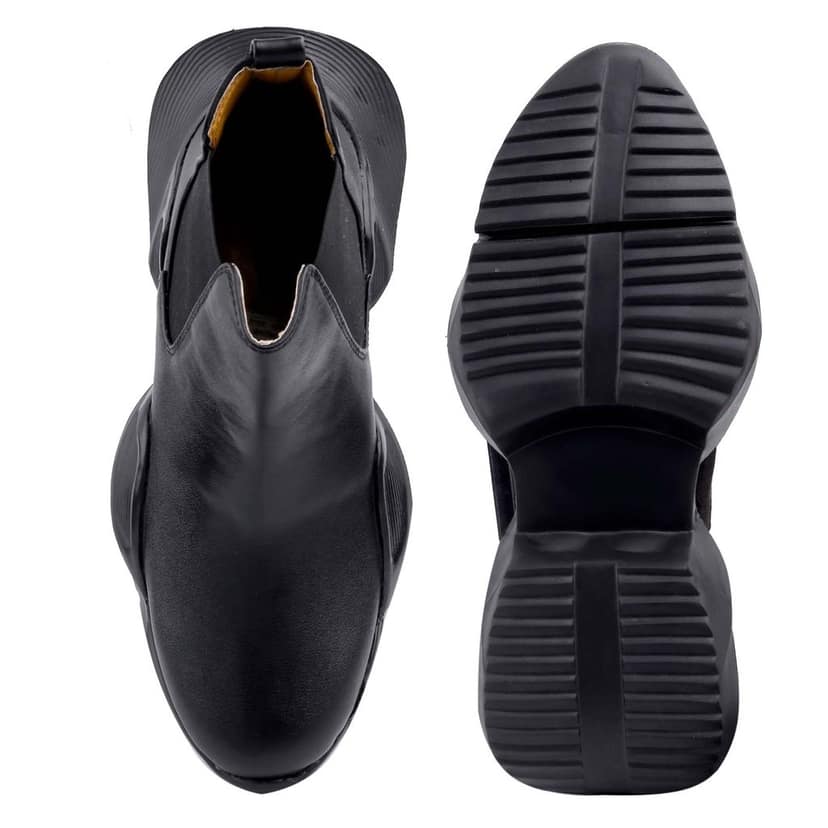 Bxxy's Faux Leather Comfort Wear Premium Chelsea Boots for Men view 7
