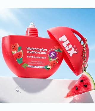 PLIX THE PLANT FIX Watermelon Hydra-Cool Fluid Sunscreen With SPF 50 PA++++ - 50 ml