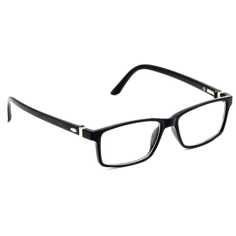 Hrinkar Zero Power Computer Glasses for Online Classes with Eye Protection Blue Light Filter for Men & Women | Black | HBCT-FRM-BK-17 view 2