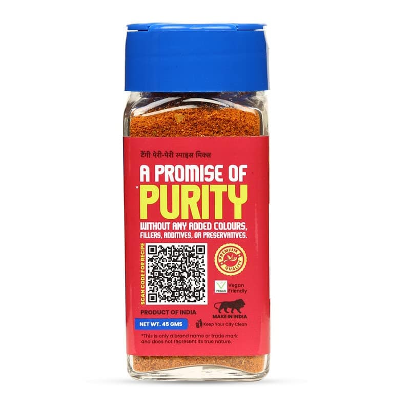 CRISTA Tangy Peri-Peri Spice Mix, 45 gm view 2