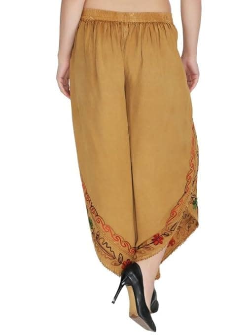 Rayon Women's Regular Fit Relaxed Yoga Fitness Dhoti Pants view 5