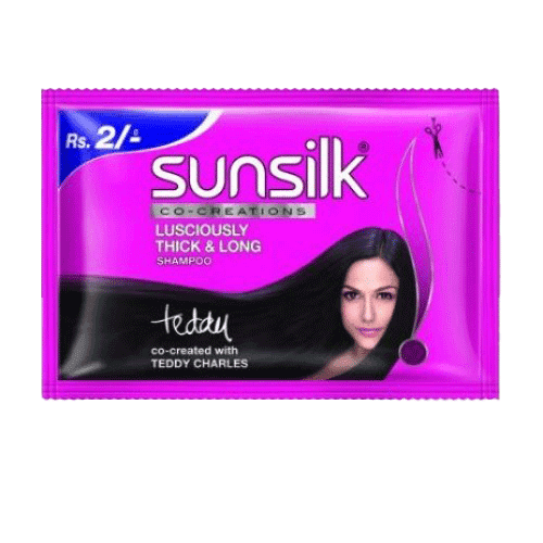 Sunsilk Hair Shampoo Lusciously Thick & Long Rs.2/-