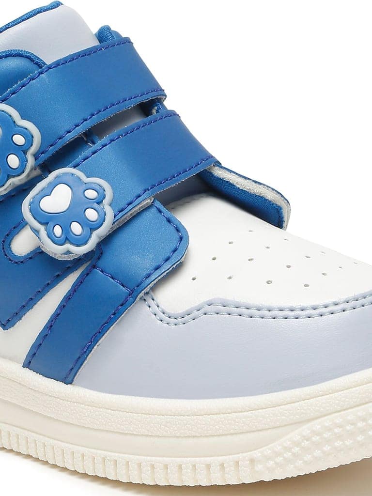 Colorpop Toddlers' High Ankle Sneakers - Sky Blue (Unisex) view 2