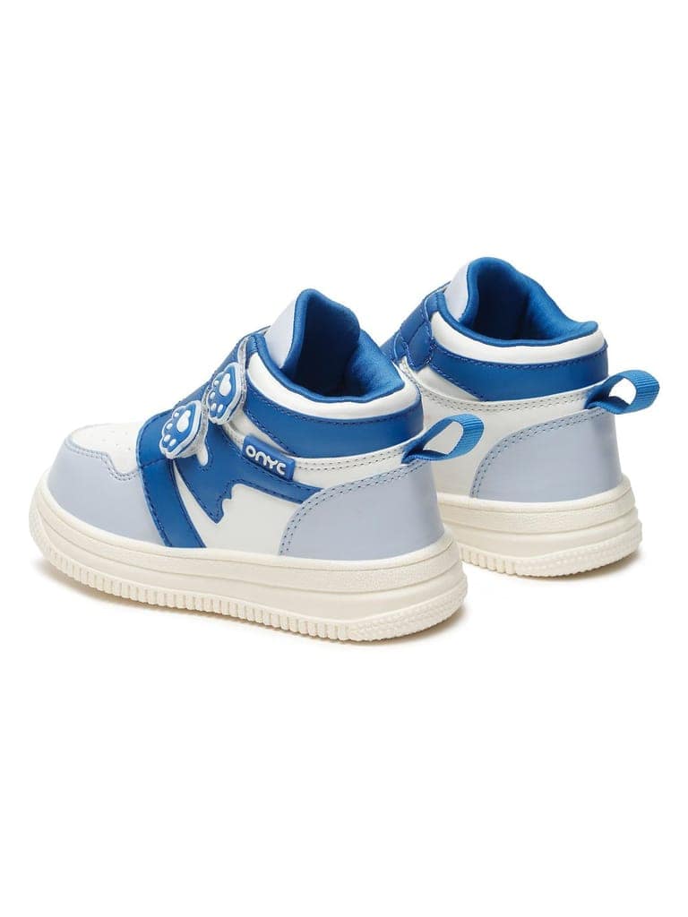 Colorpop Toddlers' High Ankle Sneakers - Sky Blue (Unisex) view 7