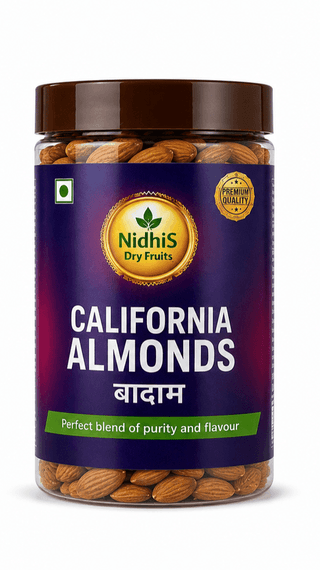 NidhiS Dry Fruits California Almond Kernels