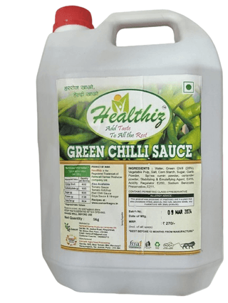 Green Chilli Sauce 5kg