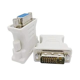 Dvi To Vga 24+1 Compatible with Computer, PC Host, Laptop, Graphics Card to HDTVuter, HDTV, Monitor