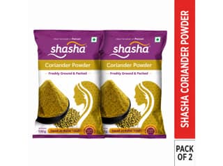 Shasha Dhaniya / Coriander Powder - 100gm (Pack of 2)
