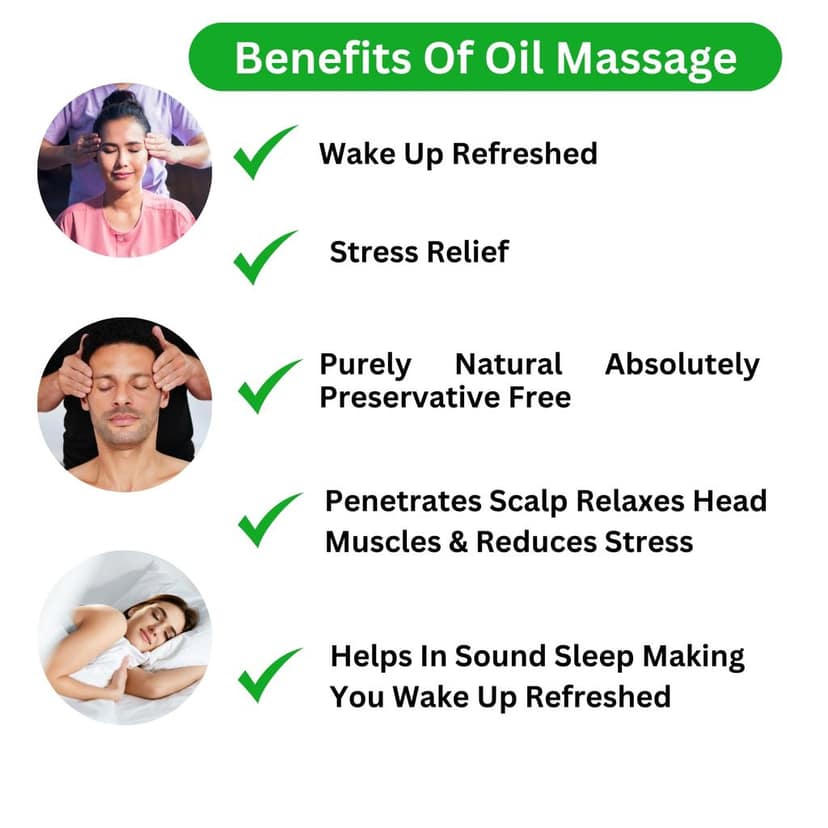 Ecosense Deep Sleep Stress Relief Head Massage Oil & Mild Headache Relief (75 ml) view 6