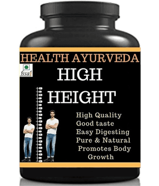 Health Ayurveda High Height | Height Badhane Ki Dawa Capsule 30 No.S Pack of 1