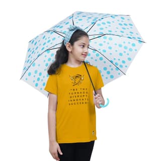 KUCHU Kids’ Unisex T-Shirt “Tornado” Digital Print | Soft Cotton-Modal Blend | Breathable, Durable & Comfortable Casual Wear for Boys & Girls