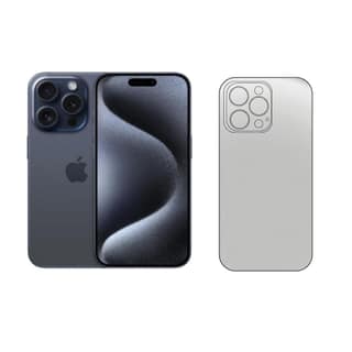 SKINOVITA Compatible For Apple iPhone Unbreakable Transparent Hydrogel Membrane, Back Screen Guard Protector (Scratchproof/Self Healing)(Matte)