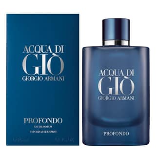 Giorgio Armani Acqua Di Giò Profondo Eau De Parfum 125ml – Fresh Aquatic Aromatic Perfume For Men