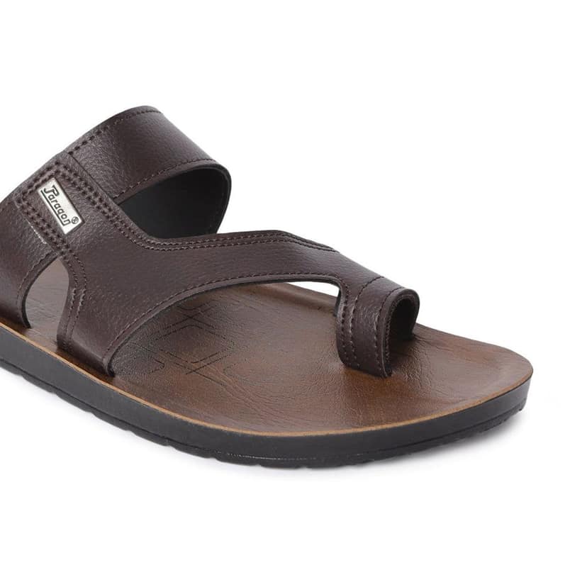 Paragon Vertex Men's Brown Slippers view 6