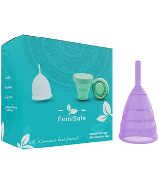 Femisafe FemiSafe Reusable Menstrual Cup (MEDIUM) 1 Reusable Menstrual Cup Medium