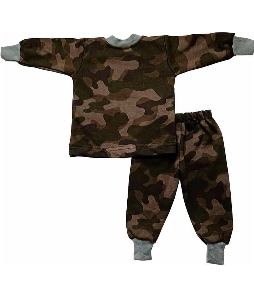 harshvardhanmart.com Pack of 1 Boys Cotton Blend Set ( Green ) view 2