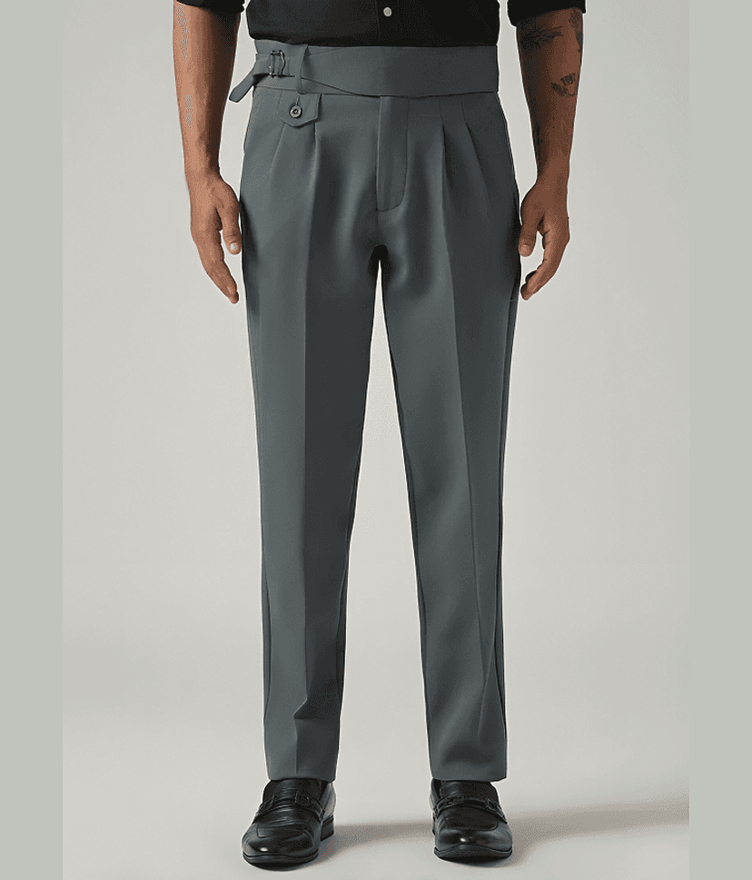 ARBIA FUNKI Regular Men's Gurkha Pant - Blue ( Pack of 1 )