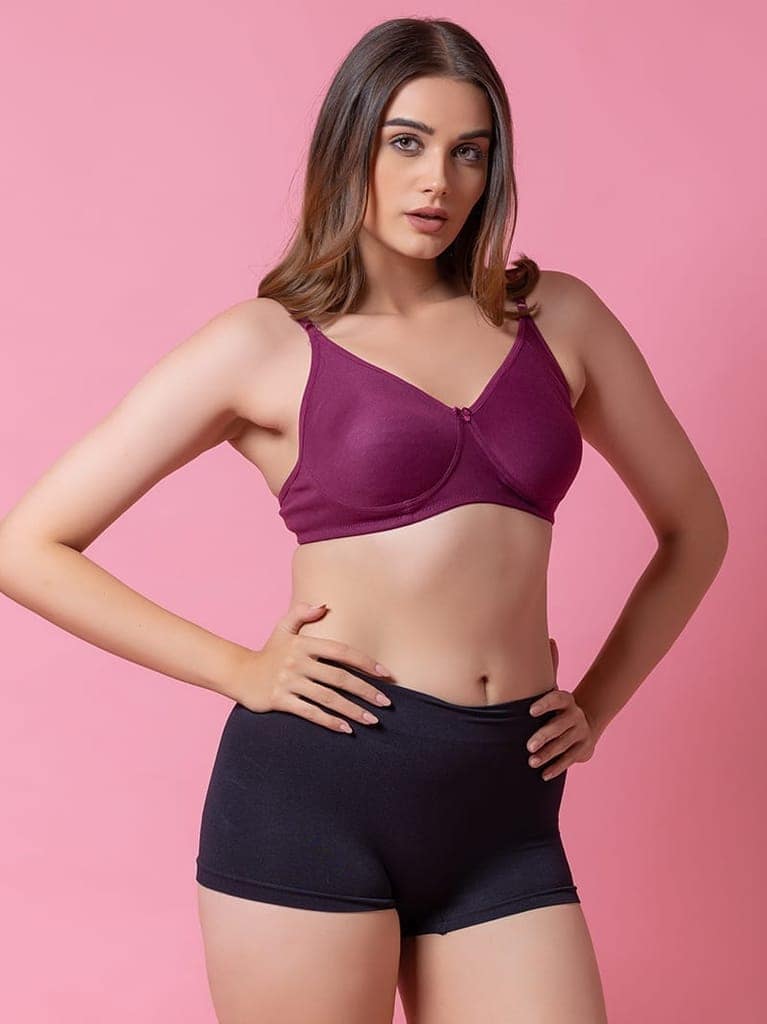 Trendy T-Shirt Bras Non Padded Full Coverage Bra view 3