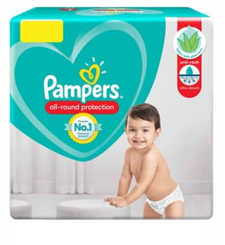 Pampers Baby All Round Protection Large Size Diapers Pants, 5 Pcs