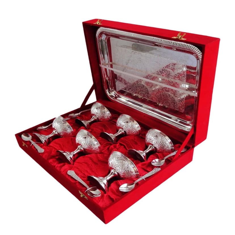 Decorative Ice Cream 6 Pc. Set With Tray (BMAS054) view 2