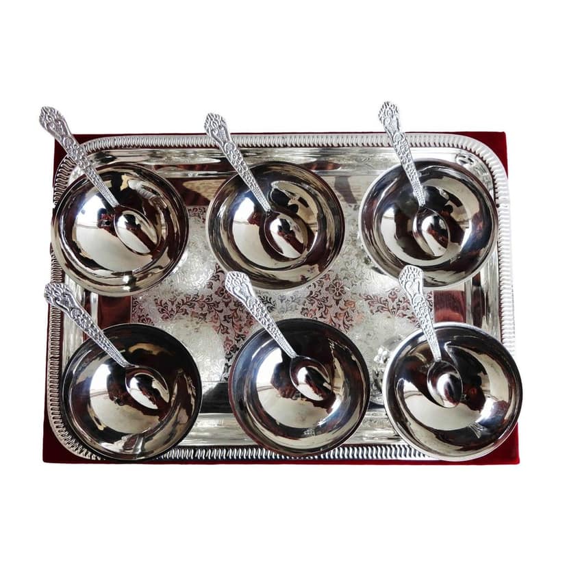 Decorative Ice Cream 6 Pc. Set With Tray (BMAS054) view 4