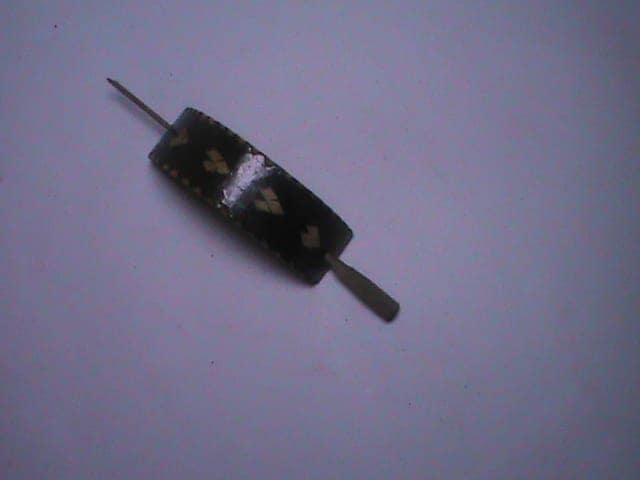 Elegant Leather Hair Stick view 2