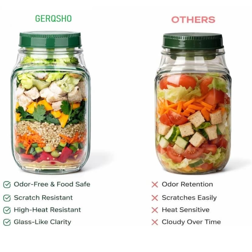 Wholesale Item - LEAKPROOF SALAD JAR - MOQ 11 Pieces view 2