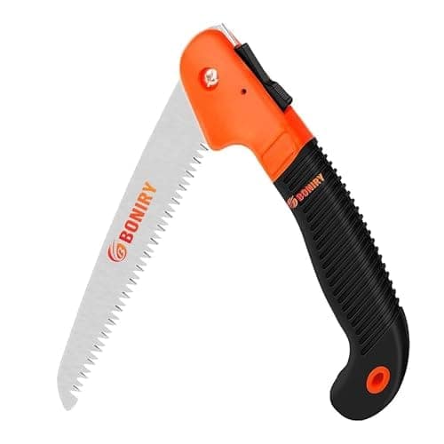 Boniry Heavy Duty Plant Cutter - Outdoor Hacksaws, 18 cm Steel Blade, Folding Saw for Patio Repair & Travel Camps view 2