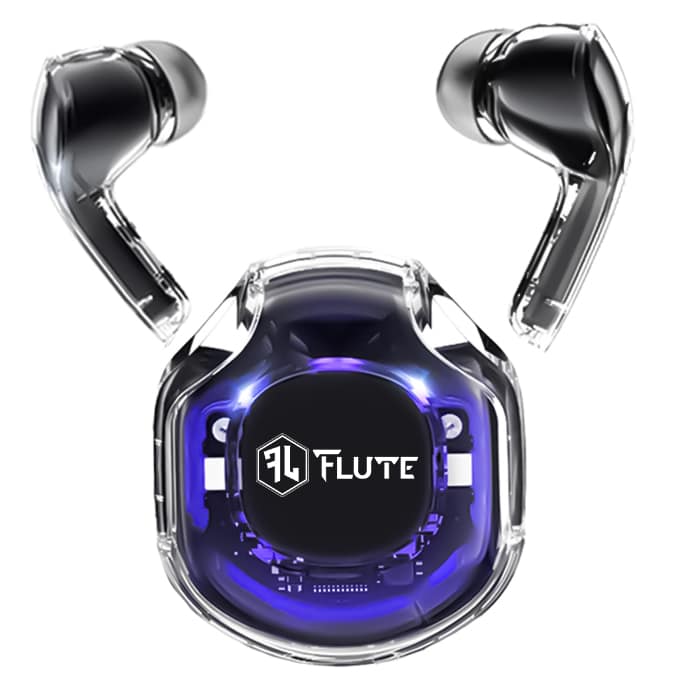 Flute Ultrapods Pro Wireless Earbuds Flute Ultrapods Pro Wireless Earbuds - Pearl White