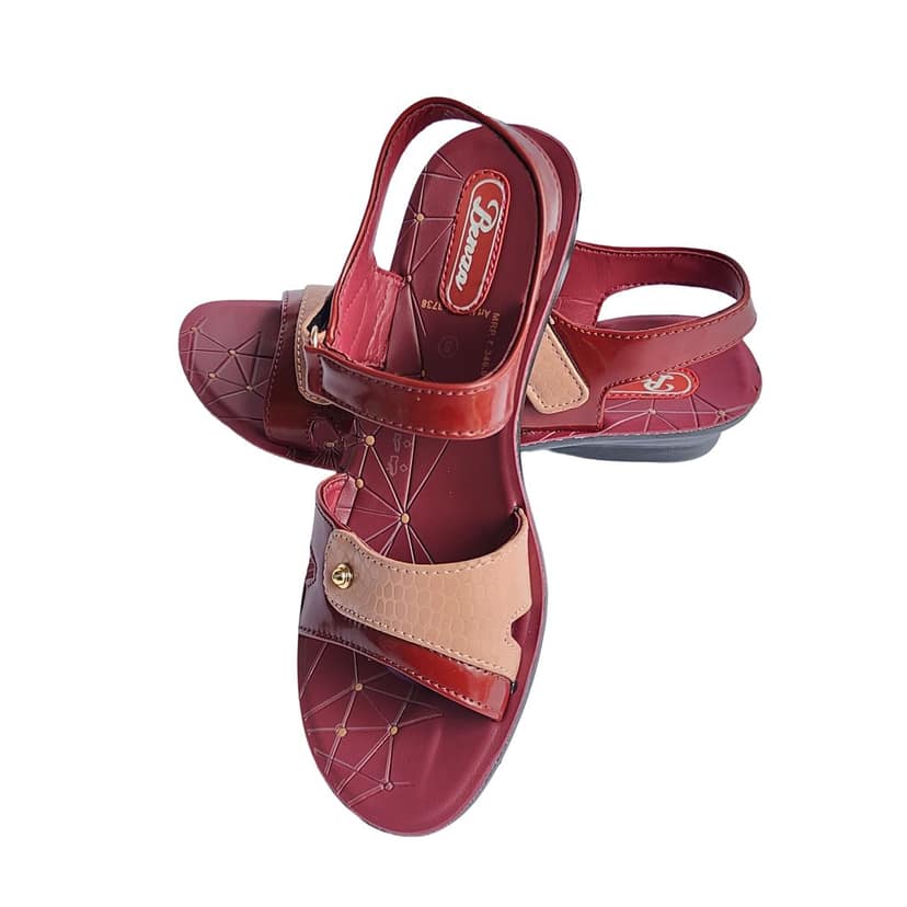 Benza Ladies Footwear Cherry Red view 3