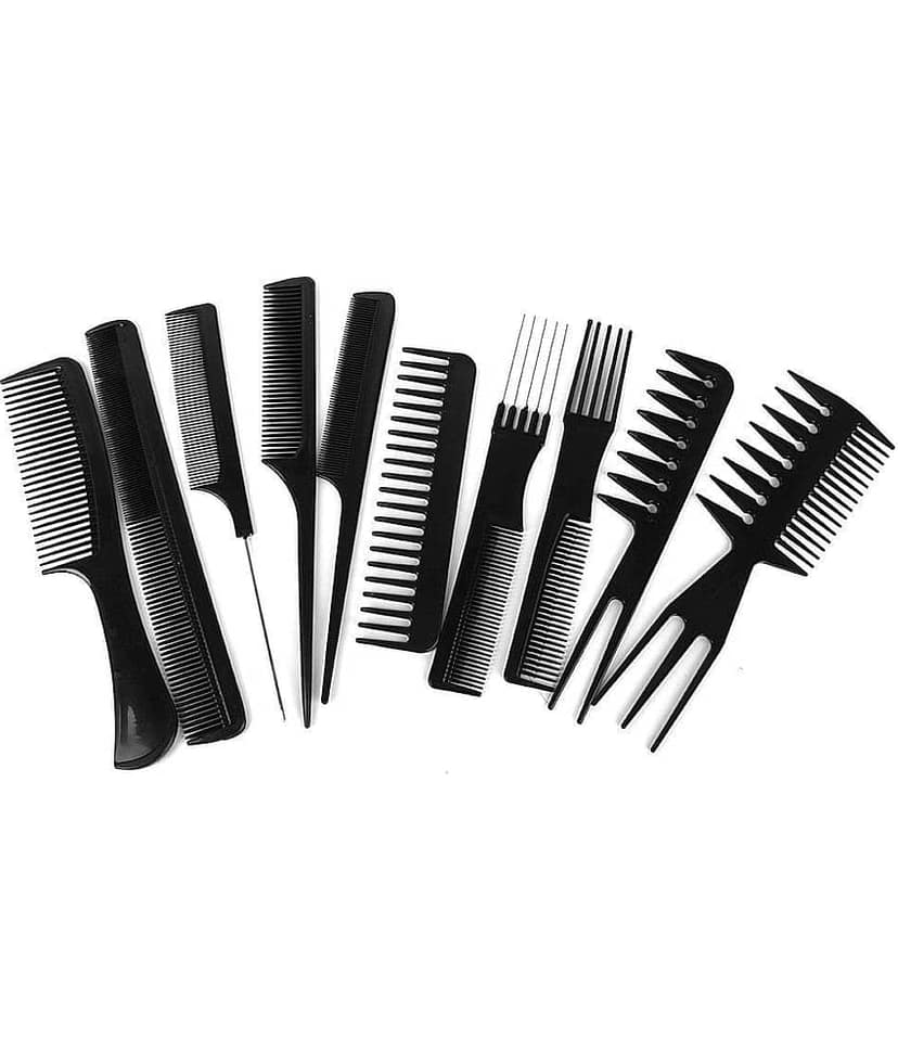 FOK Professional Comb Kit Styler Pack of 10 view 2