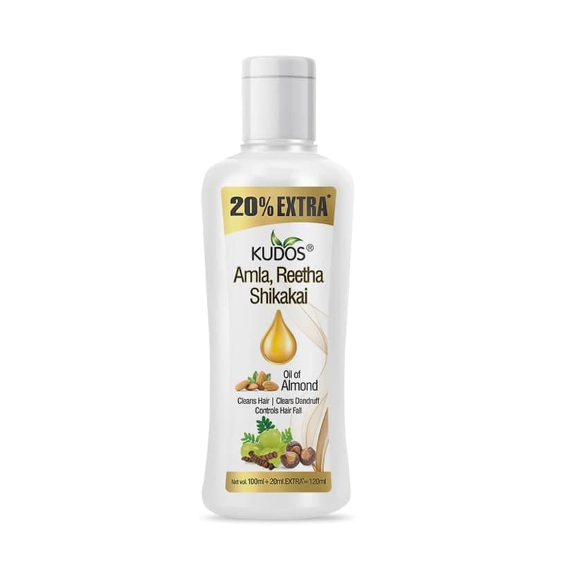 Kudos Amla, Reetha, Shikakai Shampoo | 100 ML Each (Pack Of 6) view 5