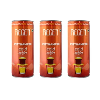 REGEN Vietnamese Cold Coffee, 250 ml Each - Pack of 3