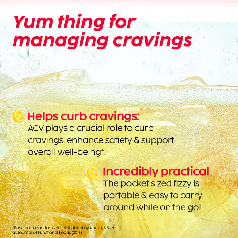 Apple Cider Vinegar Effervescent with the mother Pack of 8 Tubes__2 Months__120 Tablets view 9