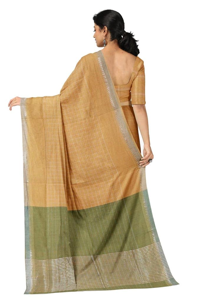 APCO Handloom (A Andhra Pradesh Govt Emporium)- Women's Traditional Pure Handloom Rajahmundry/Angara Cotton Saree | ACS0032 view 3