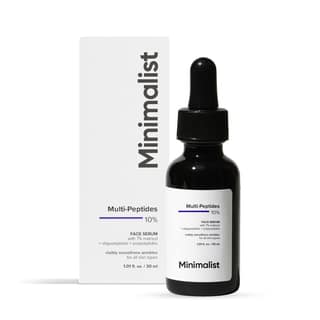 Minimalist Multi Peptide Night Face Serum for Ageless Younger Skin, 30 ml | Collagen Boosting, Hydrating & Overnight Repair Serum for Women & Men with 7% Matrixyl 3000 & 3% Bio-Placenta Minimalist Multi Peptide Night Face Serum for Ageless Younger Skin,