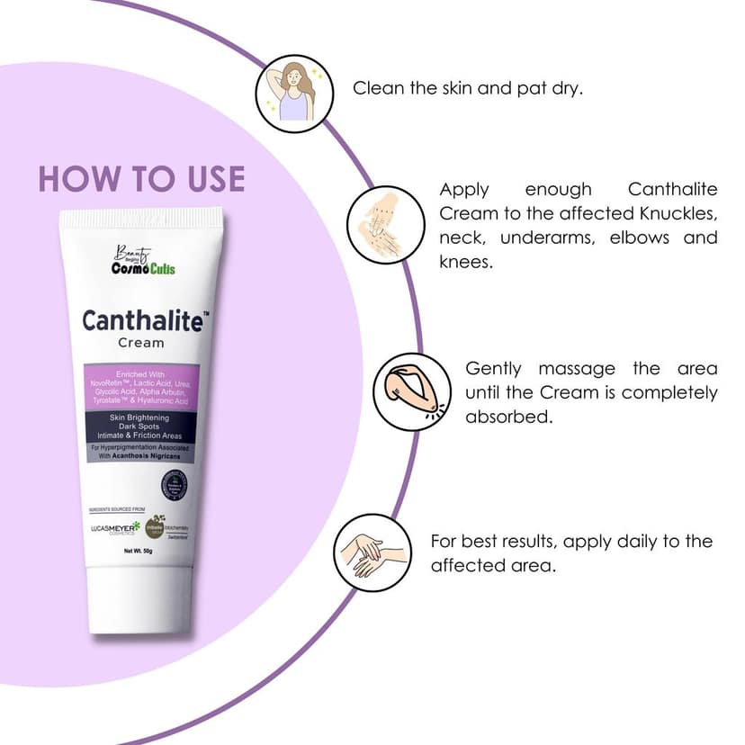 Canthalite | skin brightening and lightening cream | 50gm view 3