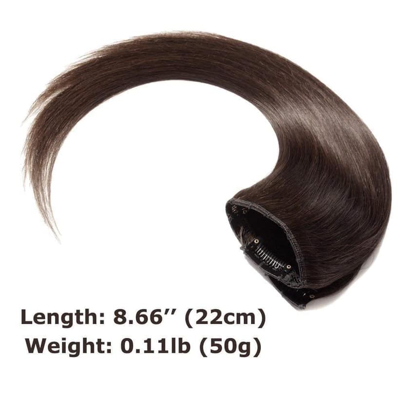 AkashKrishna 5 Clip in Hair Extension For Girls Brown Hair Extensions 24 Inches Long Brown Hair For Women view 4