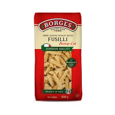 BORGES FUSILLI PASTA 500GM