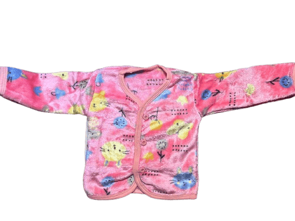 Pink Long Sleeve Baby Sweatshirts