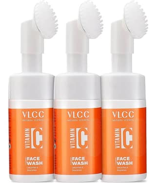 Vlcc Vitamin C Foaming Face Wash , 100Ml(Pack Of 3)