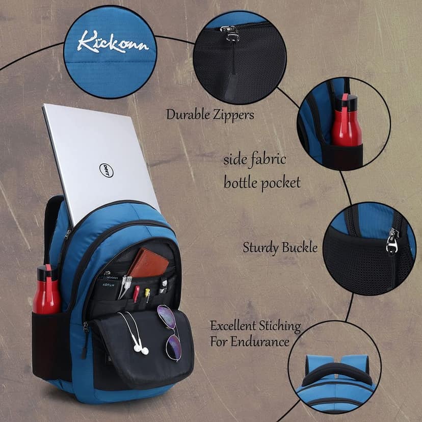 Kickonn casual backpack Laptop Bag/Backpack for Men Women Boys Girls/Office,School College with Rain Cover view 2