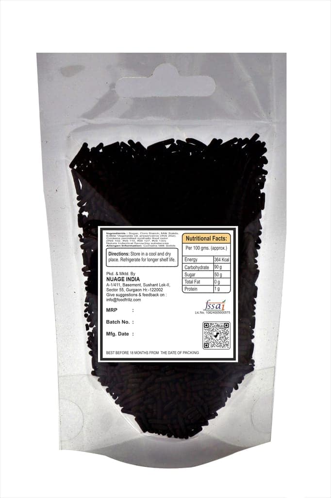 foodfrillz Whipping Cream Powder - All Purpose Vanilla (200 g) + Rainbow Strands (50 g) + Chocolate Strands Sprinkles (50 g) view 5