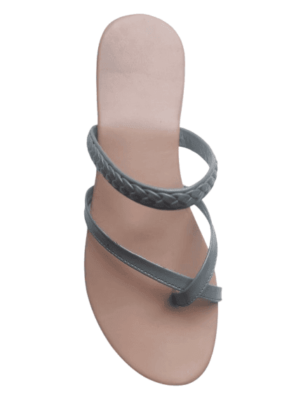 Elegant Minimalist Sandals with Braided Strap Detail view 2