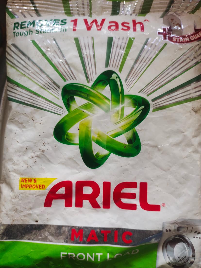 Ariel matic detergent powder front load