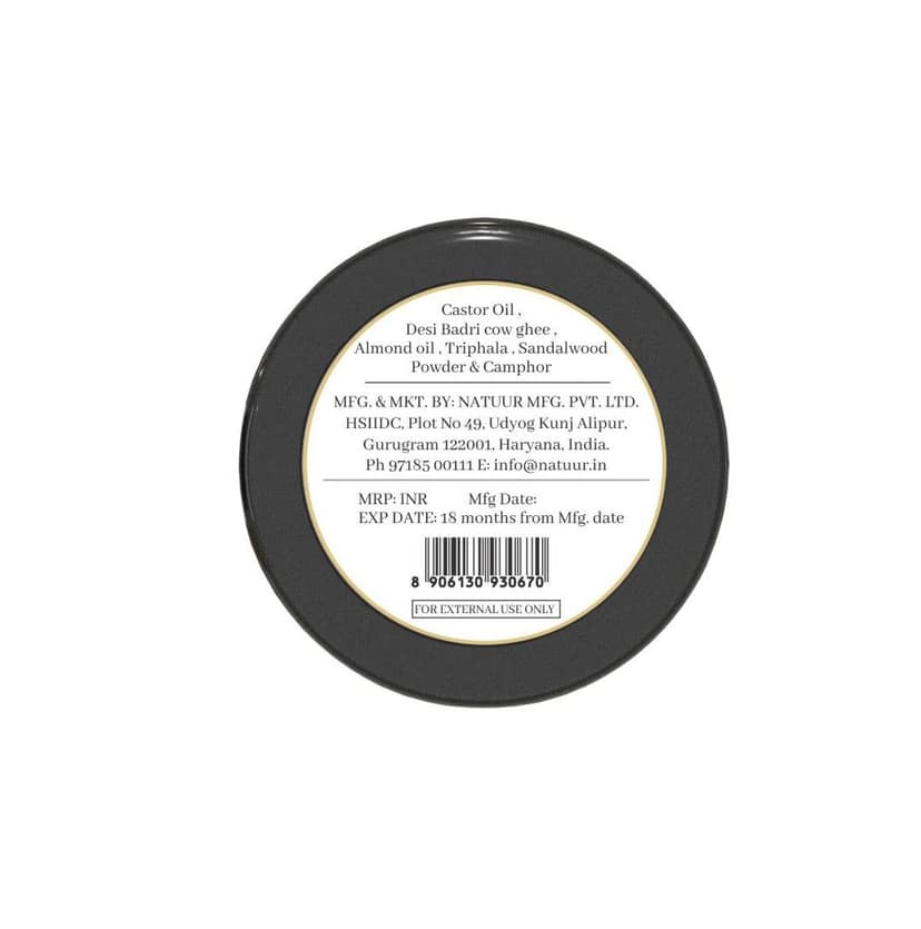 Ayurvedic Kajal | Cow Ghee | Triphala | Sandalwood | Define | Protect | Nourish view 4