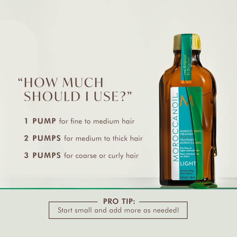 Moroccanoil Treatment Light 100ml – Lightweight Argan Oil Hair Treatment for Smooth, Shiny & Manageable Hair view 3