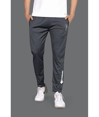 FRUZIS FASHION Grey Lycra Men's Trackpants ( Pack of 1 )