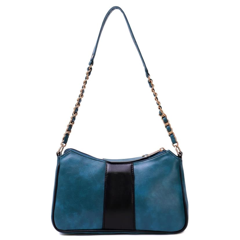 VISMIINTREND Women Handbag | Pu Leather Satchel Bag | Crossbody Sling Bag with Detachable Adjustable Strap | Evening Party Handbag | Solid Half Moon Style | Bags view 4